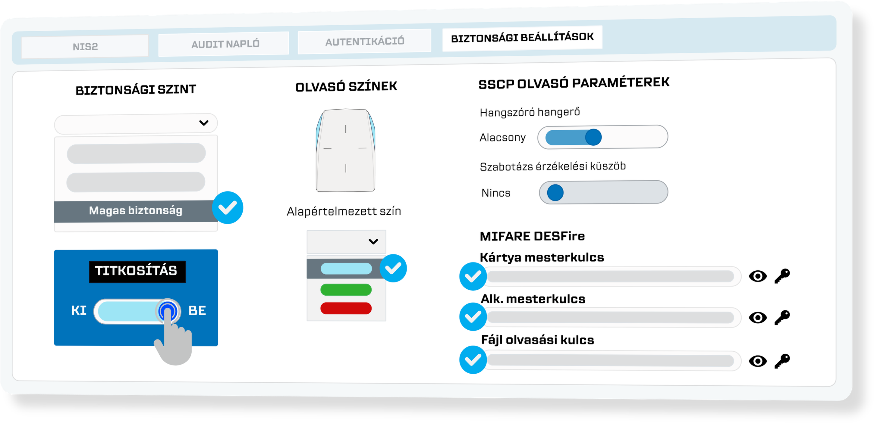 Representation image for Magas biztonsági szint - NIS2 kompatibilis