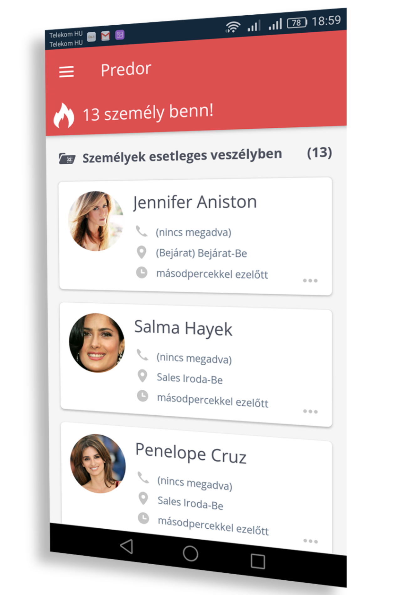 Representation image for Evacuation with the mobile app